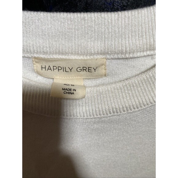 Happily Grey Sweater Women's Size M - Picture 2 of 3